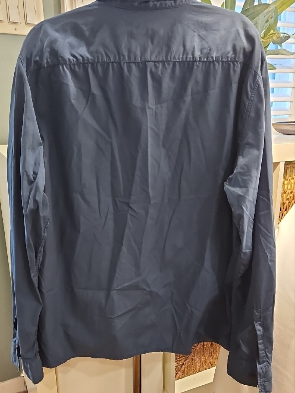Casual Unisex Cotton Poplin Work Pocket Shirt Jacket0041 - Picture 2 of 11
